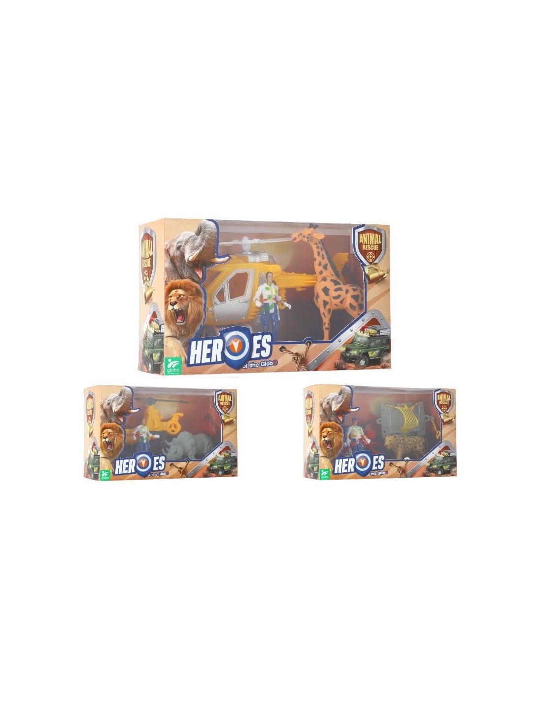 PLAYSET 42202 PERSONAGGIO CON ANIMALE E VEICOLO