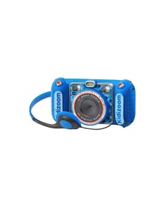Fotocamera Kidizoom Duo Blu, Doppia Lente, 75+ Filtri, Ampio Display, Funzioni Extra, Resistente