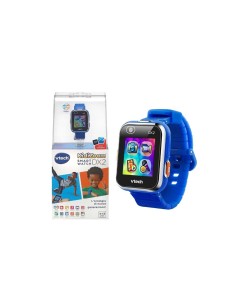 Orologio Smart Kidizoom Blu, Touch Screen a Colori, Doppia Fotocamera, Giochi, Sfide Sportive, Resistente e Sicuro
