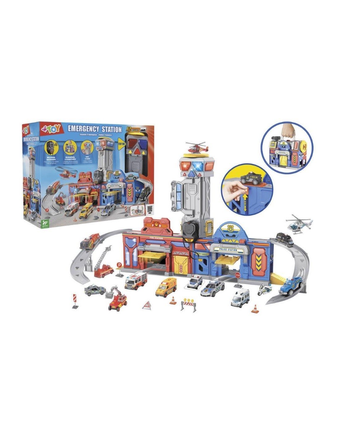 STAZIONE EMERGENZA 42189 RICHIUDIBILE LUCI SUONI