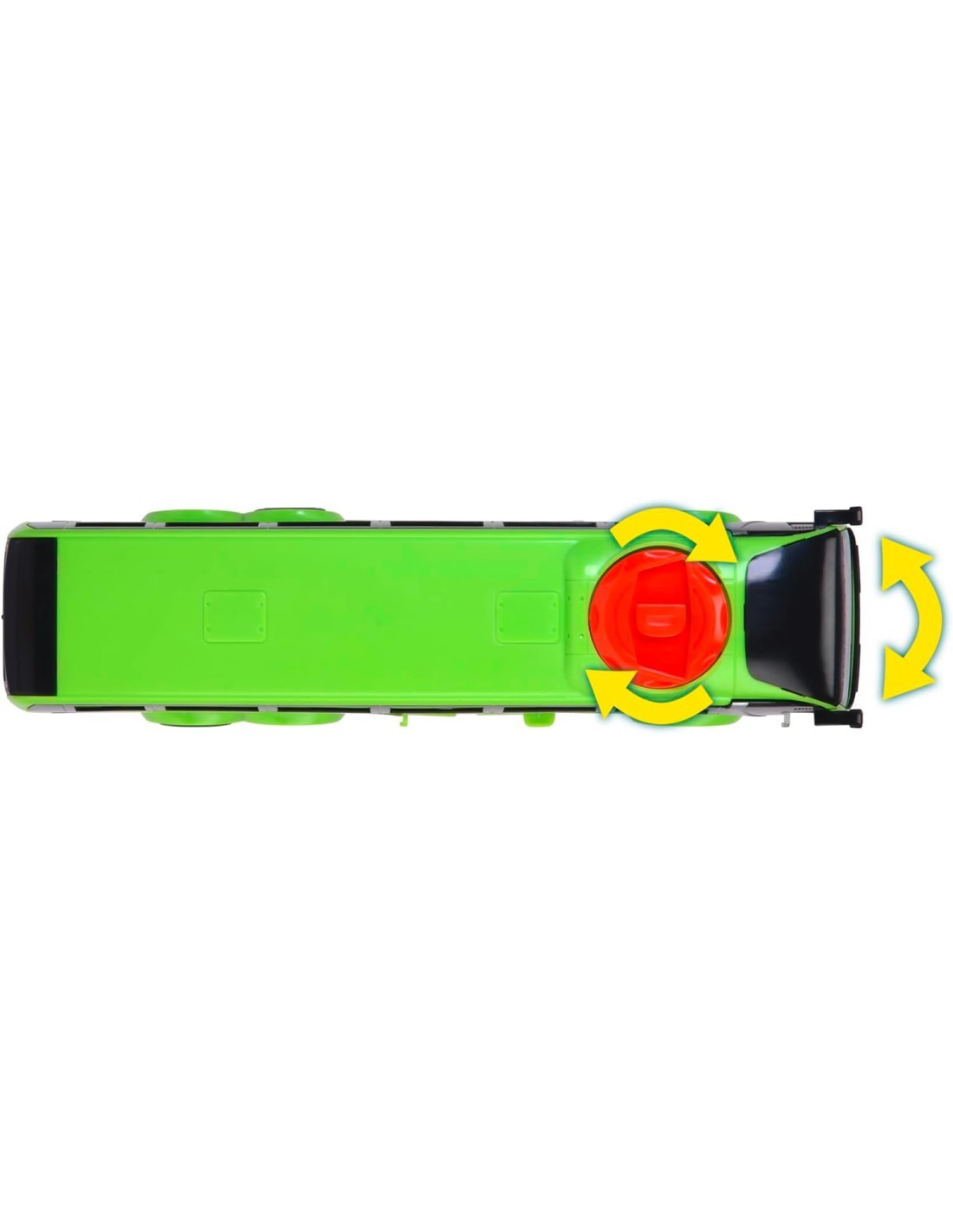 AUTOBUS FLIXBUS 27 CM, GIOCATTOLO VEICOLO, BUS TURISTICO, GIOCO BAMBINI 3+