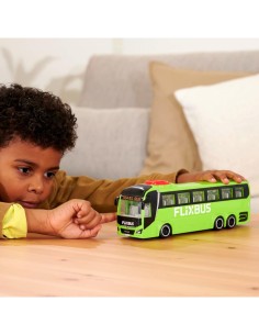 AUTOBUS FLIXBUS 27 CM, GIOCATTOLO VEICOLO, BUS TURISTICO, GIOCO BAMBINI 3+