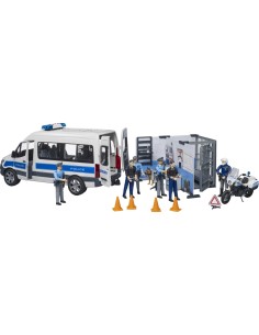FURGONE POLIZIA 02683 SPRINTER CON PERSONAGGIO 2