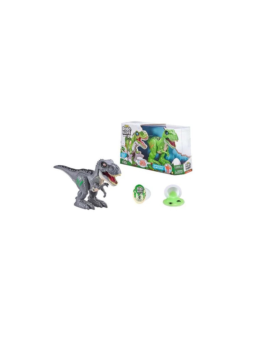 ROBO ALIVE T-REX  DINOSAURO ELETTRONICO CON SLIME