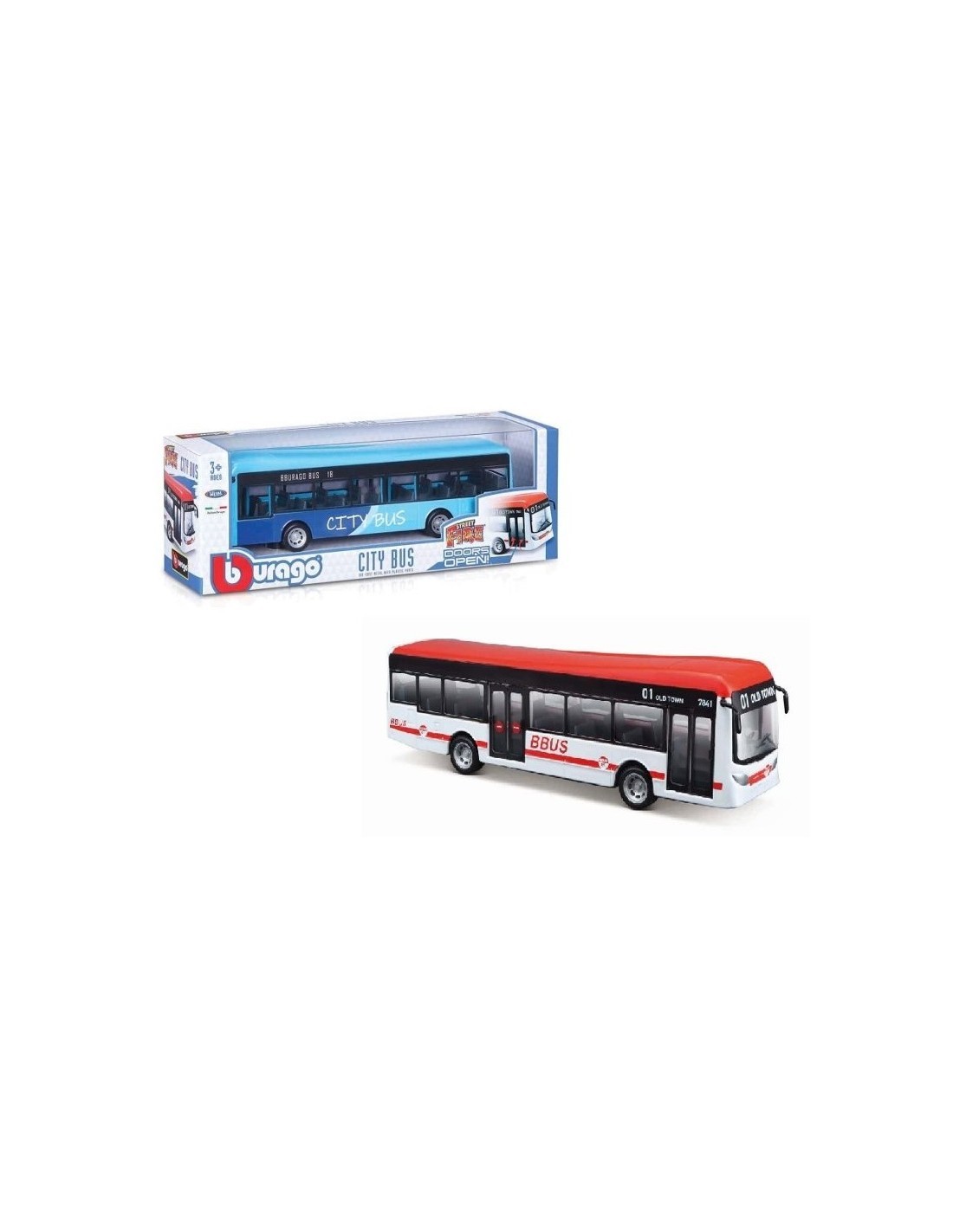 AUTOBUS 18-32102 MILANO CITY 19CM DIE CAST
