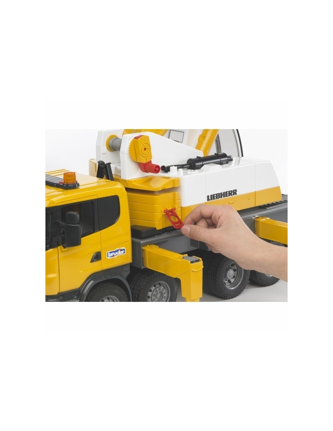 CAMION C/GRU 03570 SCANIA LUCI&SUONI su TreG Ingrosso