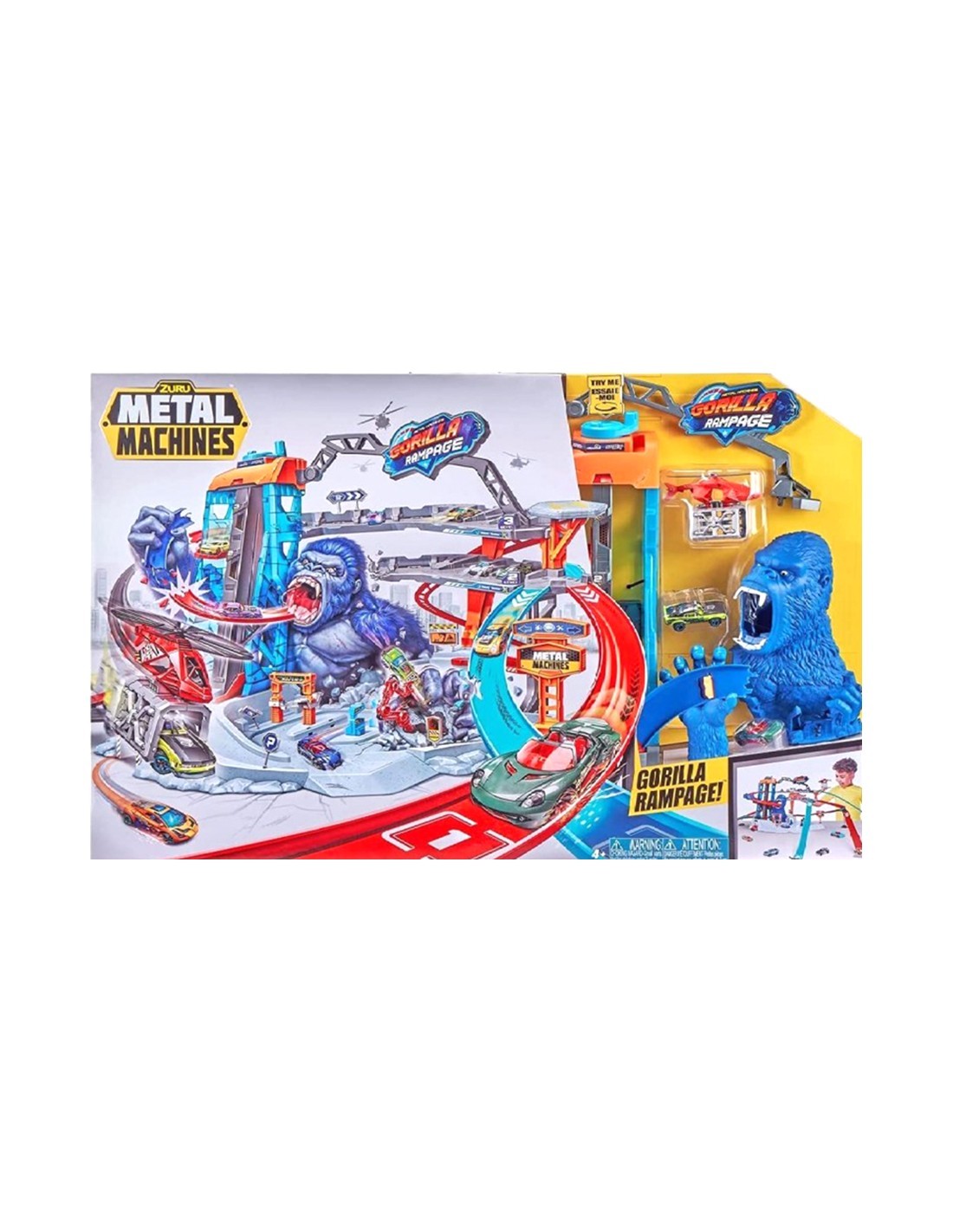 METAL MACHINES ZUR6726 PISTA GORILLA CON 2 AUTO