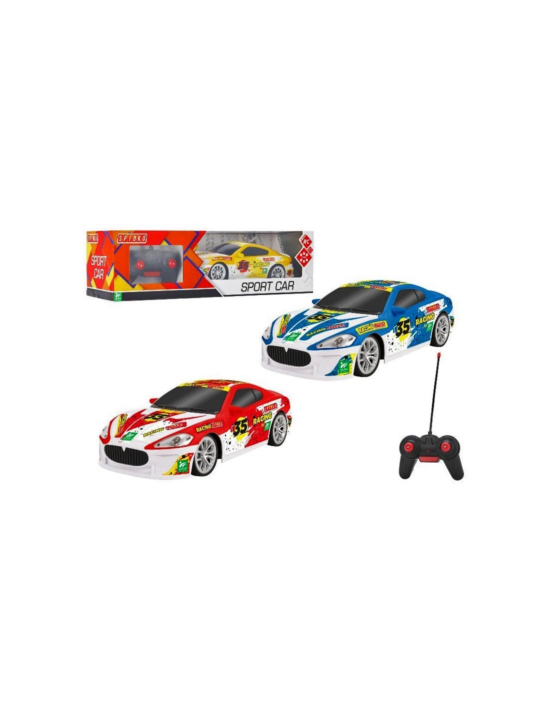 AUTOMODELLO 42406 R/C CON LUCI 1:18 27MHZ ASSORTITO