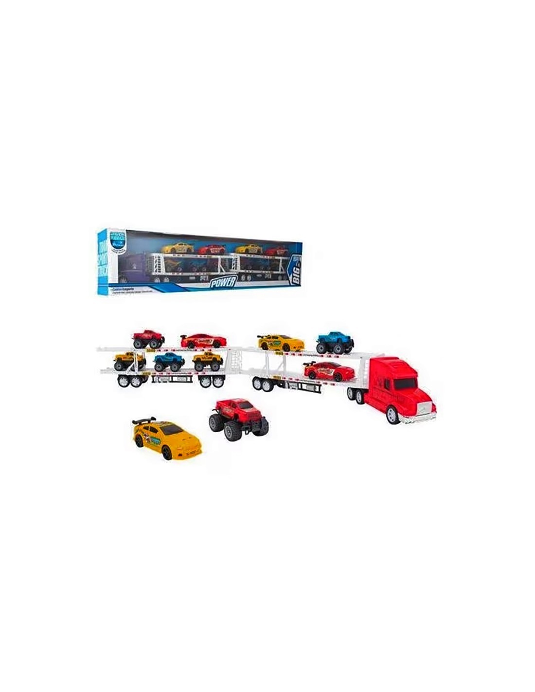 CAMION BISARCA 39884 FRIZIONE 1:30 CON 10 VEICOLI