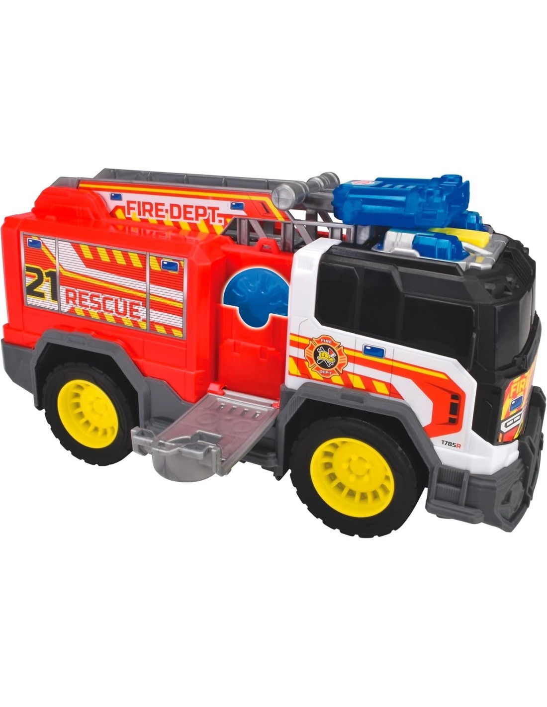 CAMION POMPIERI GIOCO BAMBINI 30CM CON LUCI E SUONI
