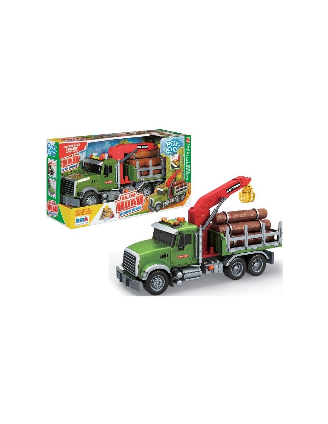 CAMION TRASPORTO 11635 FORESTALE LUCI E SUONI