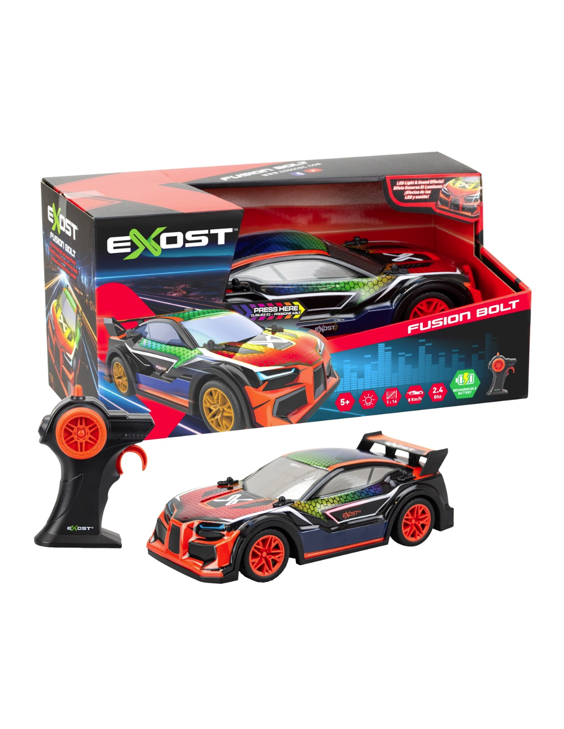 EXOST 20732108 R/C FUSION BOLT 1:14 2,4GHZ