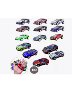 Modellini auto scala 1/64 095801 – Set 24 macchinine in metallo | Tre G Ingrosso