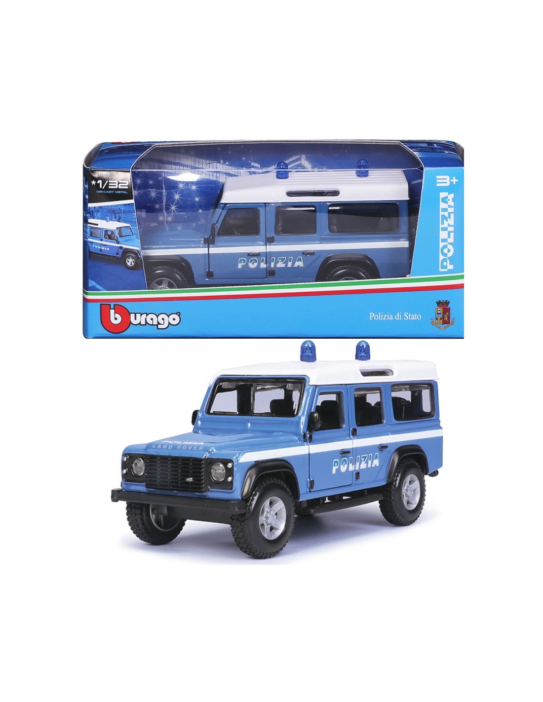 AUTO 18-01791 LAND ROVER 1:32 ASSORTITO