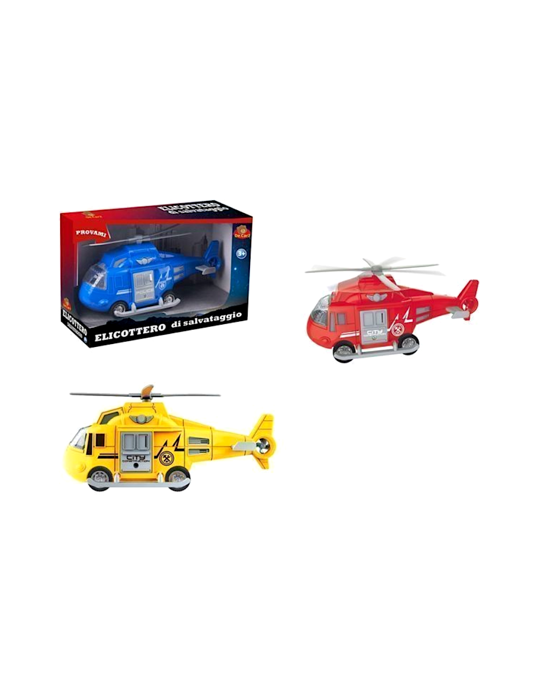 ELICOTTERO 37437 LUCI E SUONI 1:20 ASSORTITO