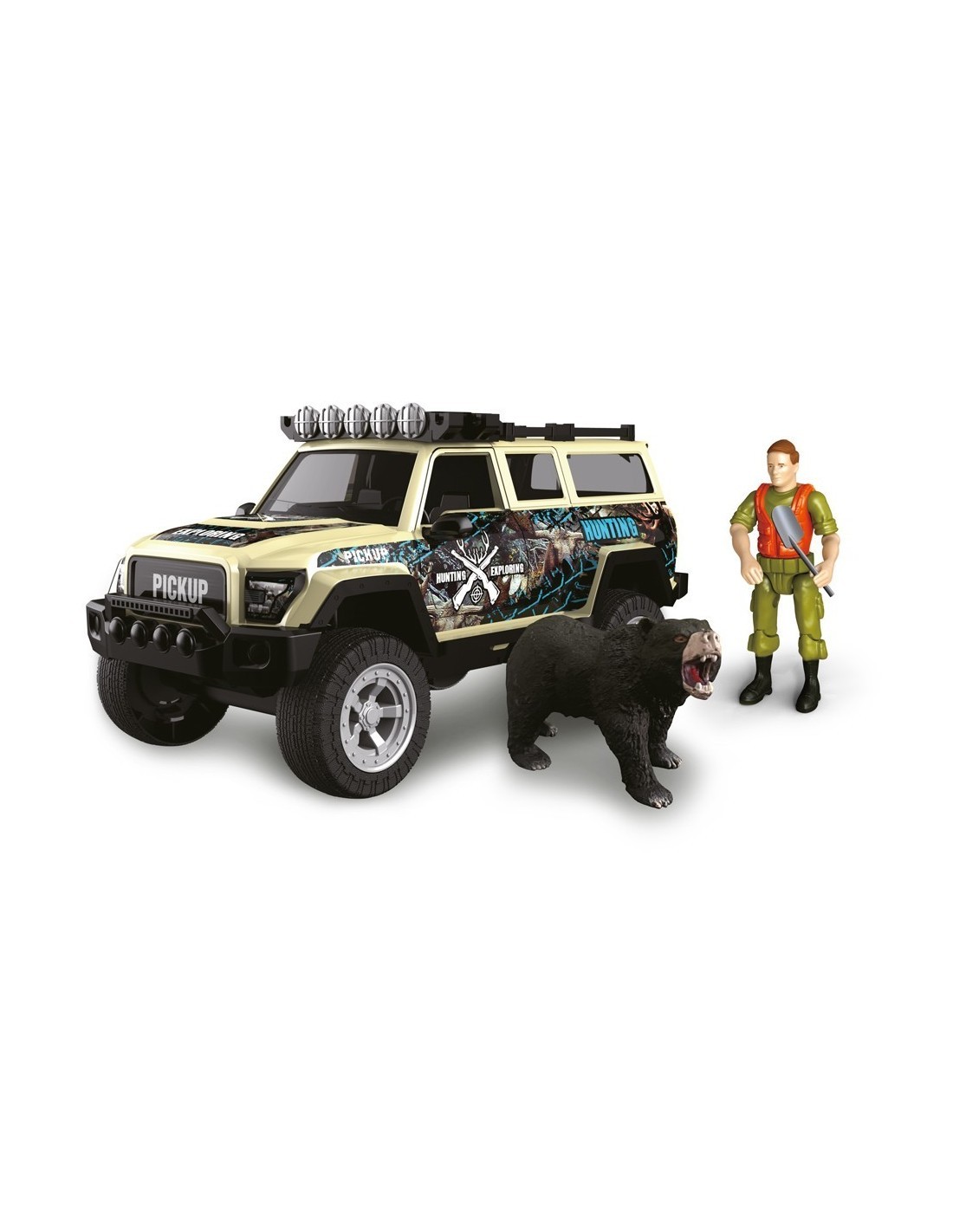 PLAY CITY - PLAYSET SAFARI ASSORTITO LUCI E SUONI GIOCATTOLO