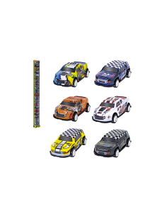 SET 20 AUTO IN METALLO 7CM CON RETROCARICA GIOCATTOLO GLOBO 42733