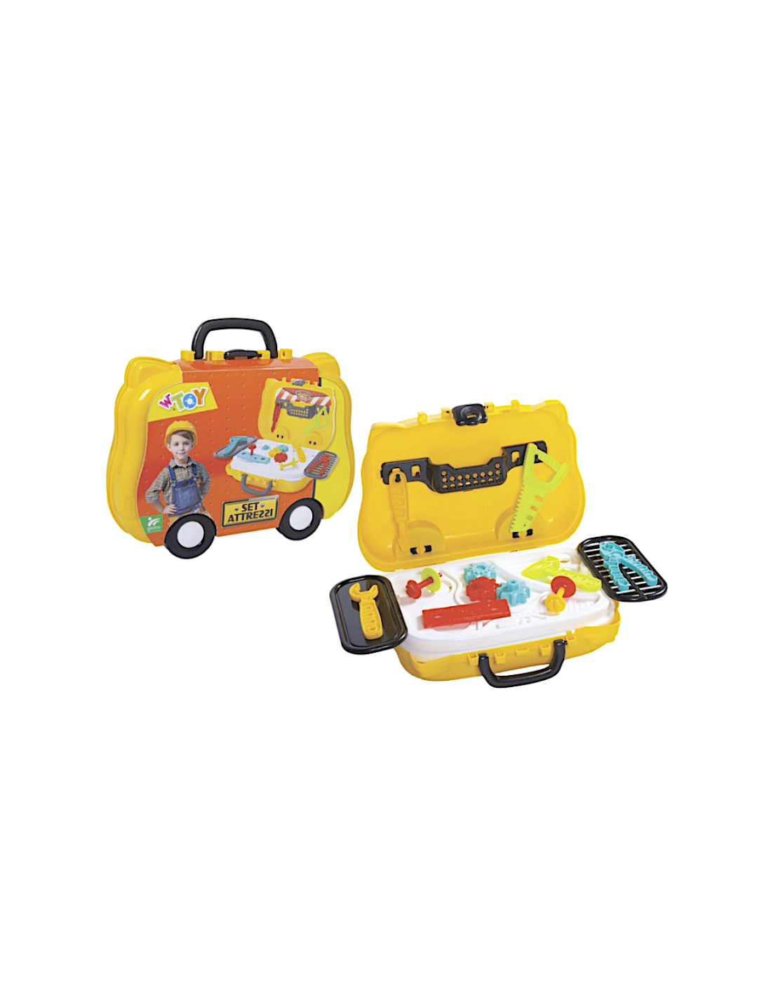 VALIGETTA MECCANICO CON  17 ACCESSORI SET ATTREZZI 42015