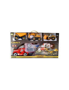 CAMION TRASPORTO MGG440903 CON VEICOLI SMONTA E RIMONTA