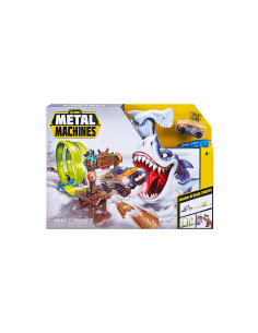 PISTA SQUALO DOPPIO LOOP METAL MACHINES ZUR6760 GIOCO BAMBINI