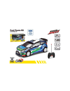 KIDZ CORNER, Auto Radiocomandata, Ford Fiesta Rally, Scala 1:20, Modello 17012