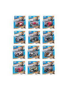 MODELLINO MOTO STRADALE 31300 1:18 ASSORTITO