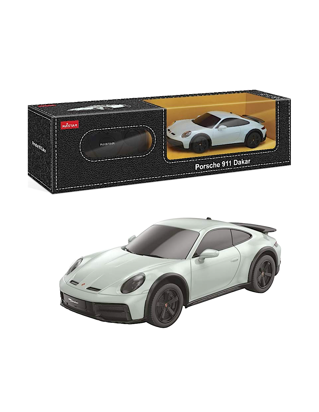 AUTO RADIOCOMANDATA PORSCHE 911 DAKAR R/C 1:24