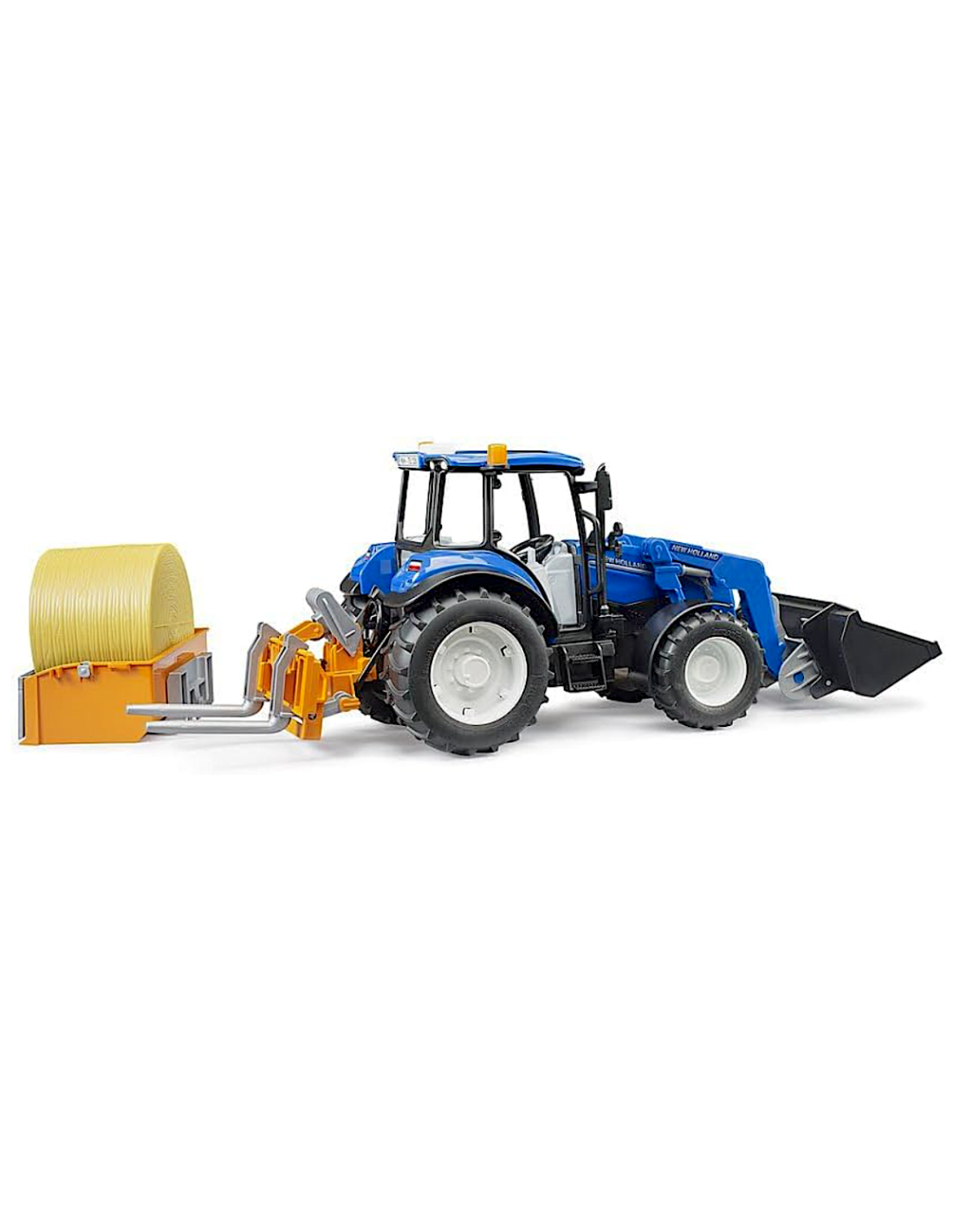 TRATTORE 02187 NEW HOLLAND T5 CON RUSPA E RIMORCHIO