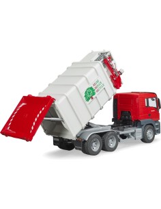 CAMION RIFIUTI 03761 MAN TGS CON 2 BIDONI, GIOCATTOLO BAMBINI, 45X18X20 CM 2
