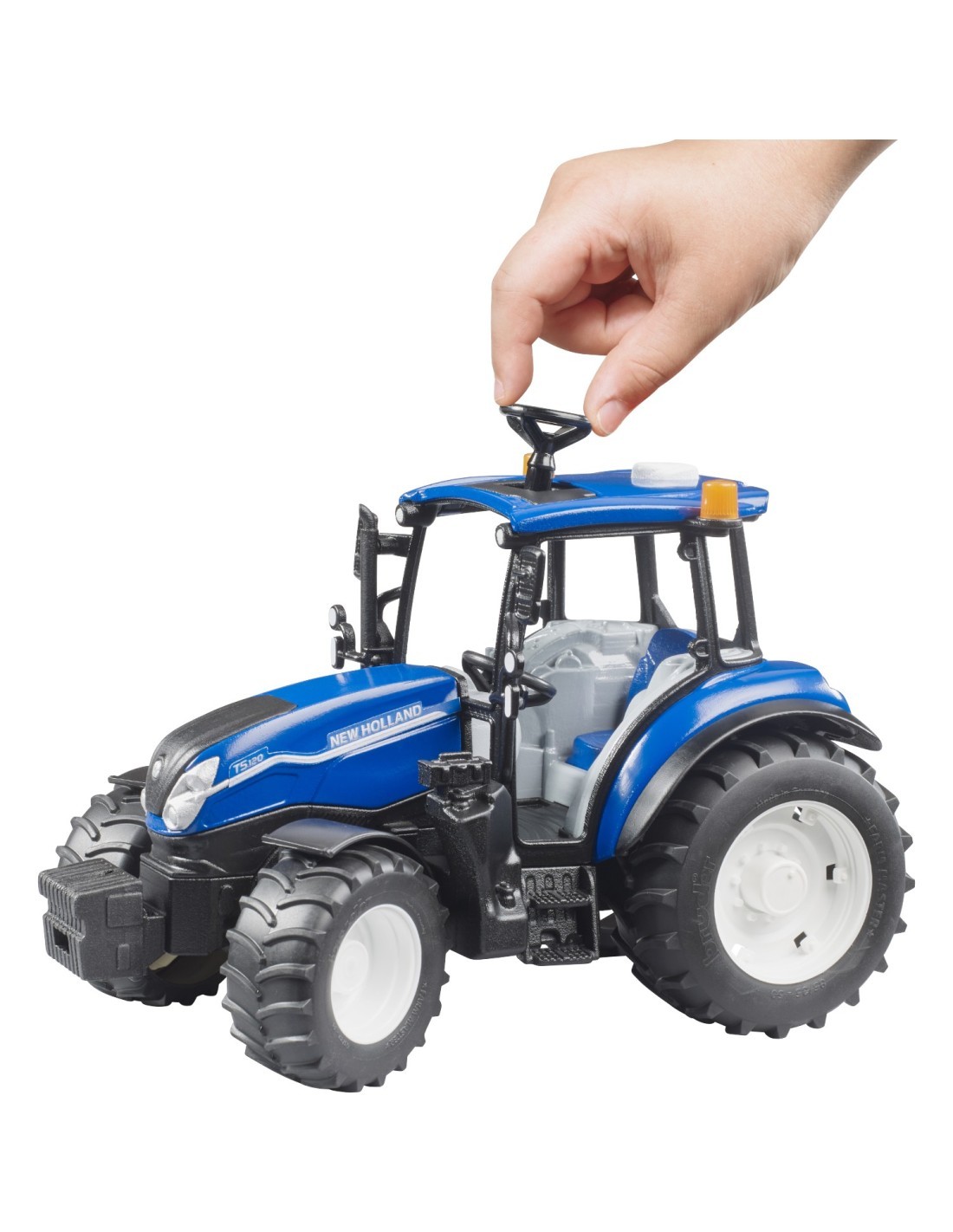 TRATTORE  NEW HOLLAND T5, GIOCATTOLO BAMBINI, 30X15X18 CM