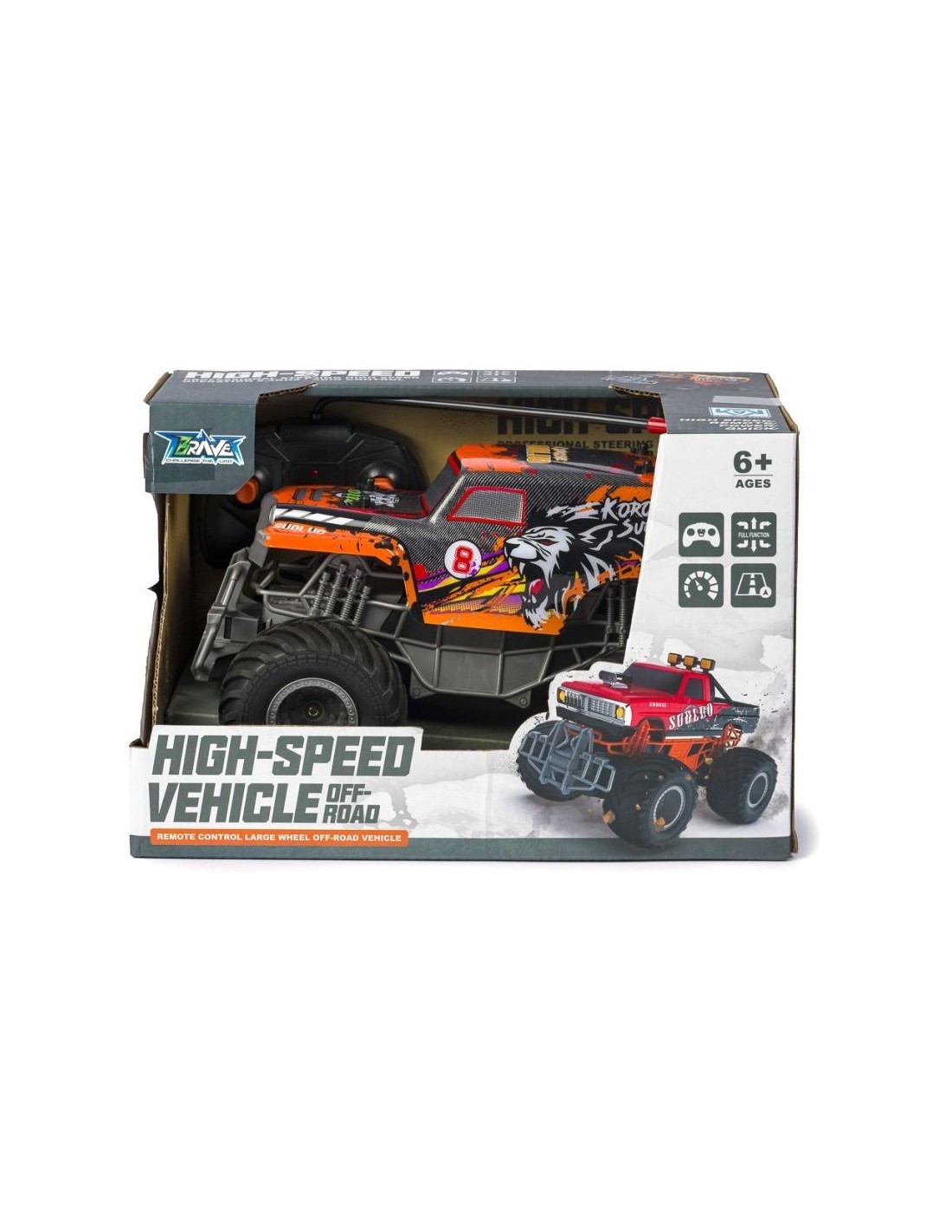 VEICOLO FUORISTRADA RADIOCOMANDATO ASSORTITO SCALA 1:18