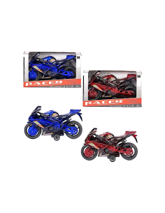 MOTO GIOCATTOLO A FRIZIONE SCALA 1:8 ASSORTITO