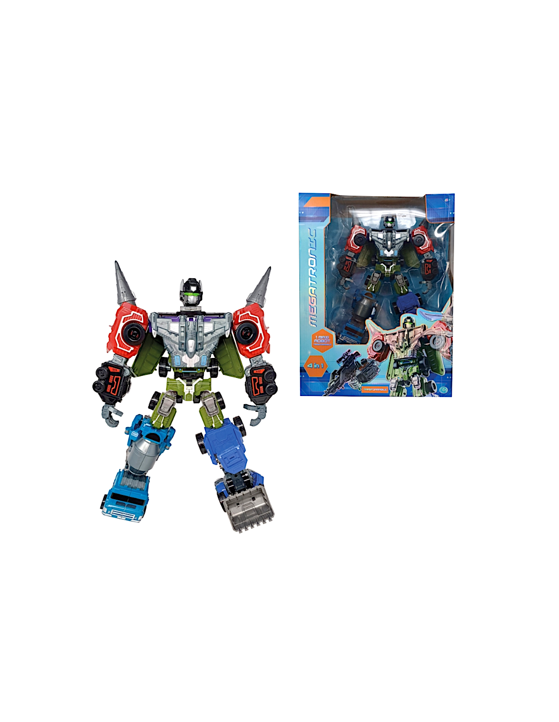 MARS 42921 ROBOT TRASFORMABILE 4IN1