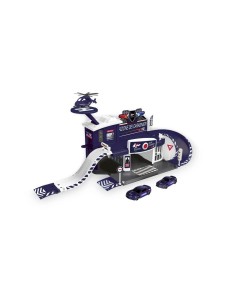 STAZIONE DEI CARABINIERI GIOCATTOLO, SILVER WHEEL, PLAYSET, 2 AUTO, 1 ELICOTTERO, GIOCO FORZE DELL’ORDINE, ETÀ 3+ 2