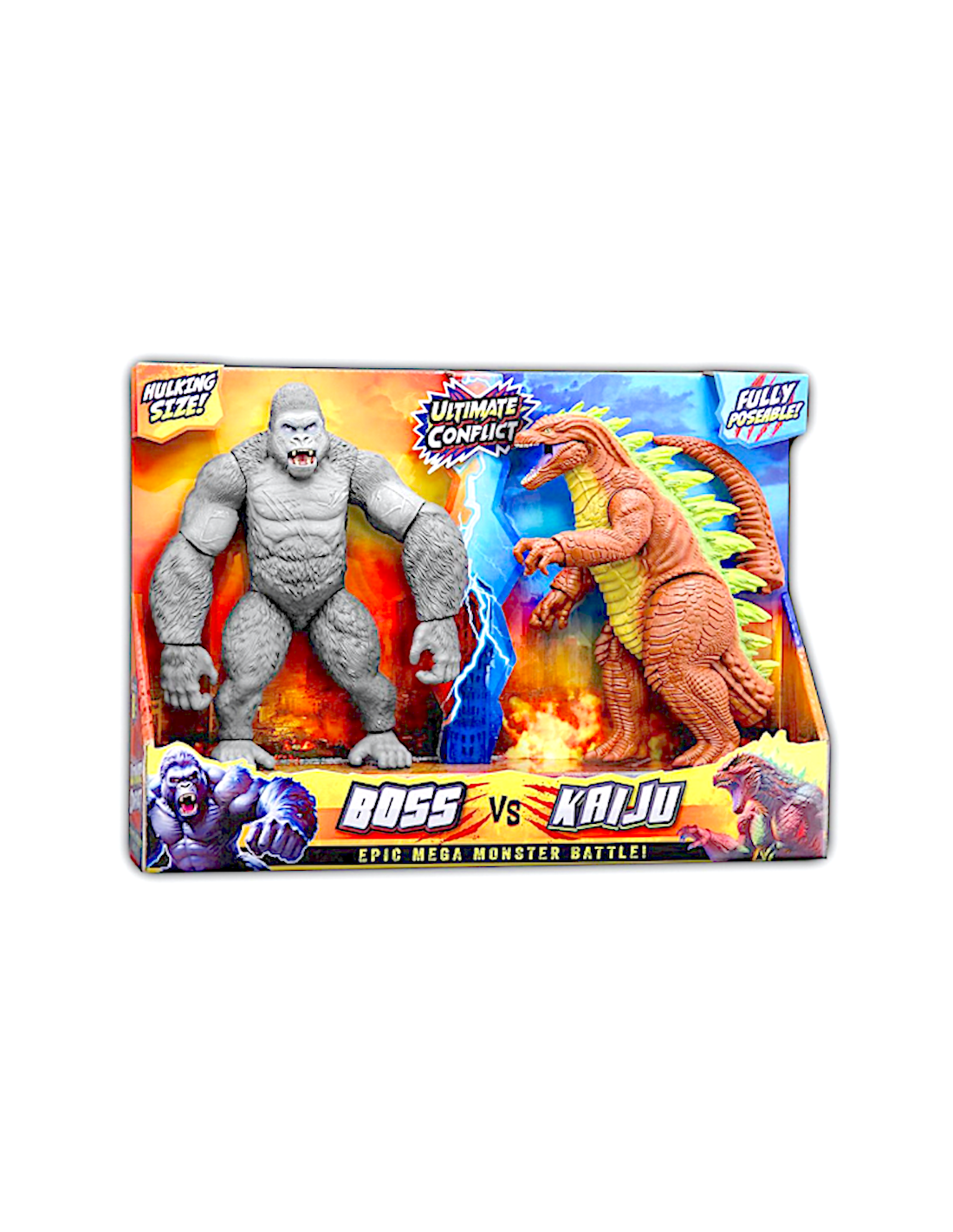 BOSS CONTRO KAIJU COPPIA PERSONAGGI