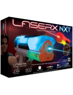 SET 2 PISTOLE LASER,  LASER X NXT BLASTER, PORTATA 90M, RICARICA RAPIDA, PER 2 GIOCATORI 2