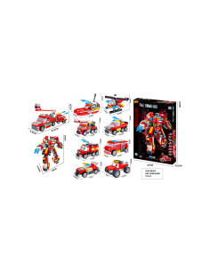 ROBOT FIRE VANGUARD TRASFORMABILE, GIOCATTOLO EDUCATIVO