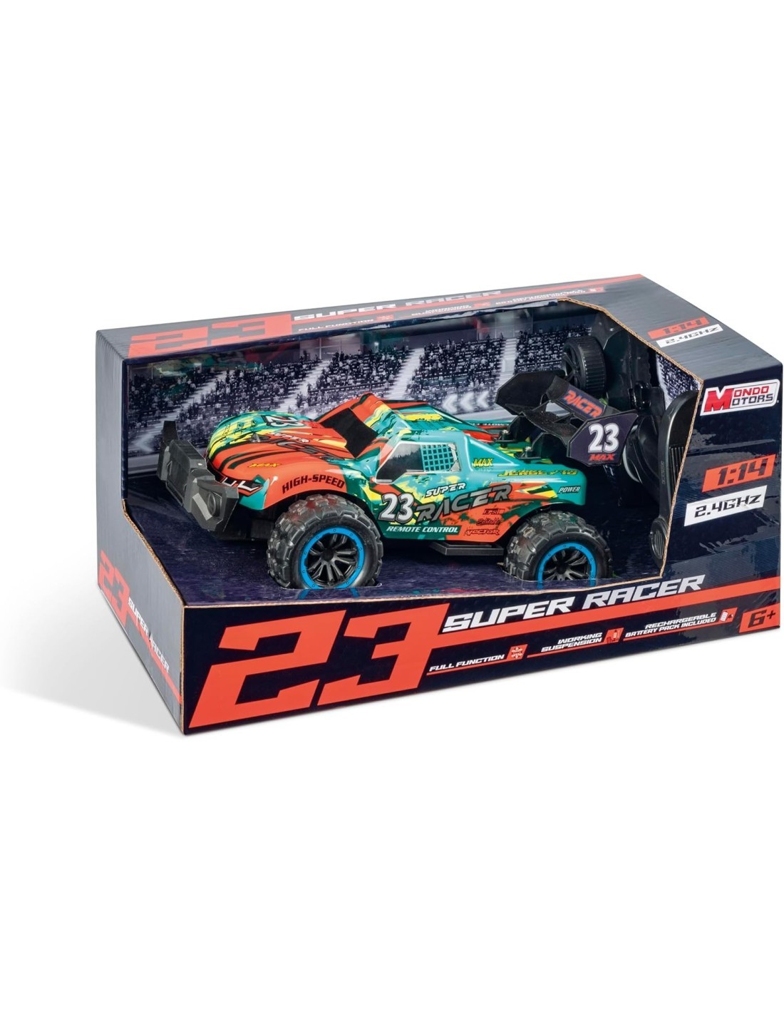 AUTOMODELLO BUGGY RACER SCALA 1:14 RADIOCOMANDATA, GIOCO BAMBINI