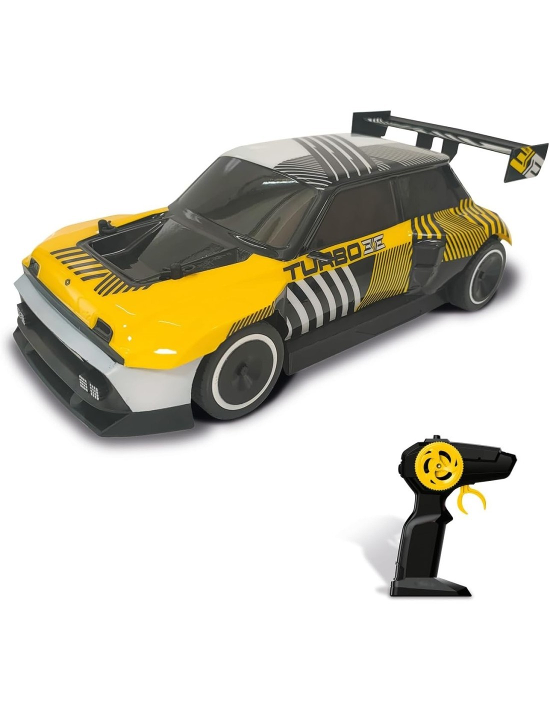 AUTOMODELLO RENAULT R5 TURBO SCALA 1:14 RADIOCOMANDATA, GIOCO BAMBINI