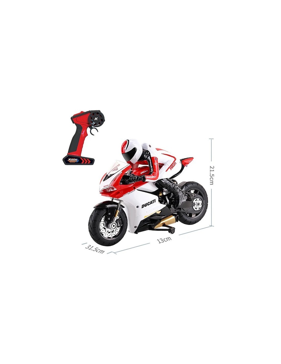 DUCATI 1299 PANIGALE  S ANNIVERSARIO, SCALA 1:6 MOTOMODELLO CON RADIOCOMANDO
