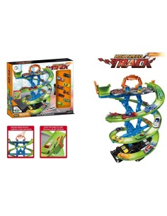 PISTA VORTICE  8 AUTO CON LANCIATORE, GIOCO CORSE 2