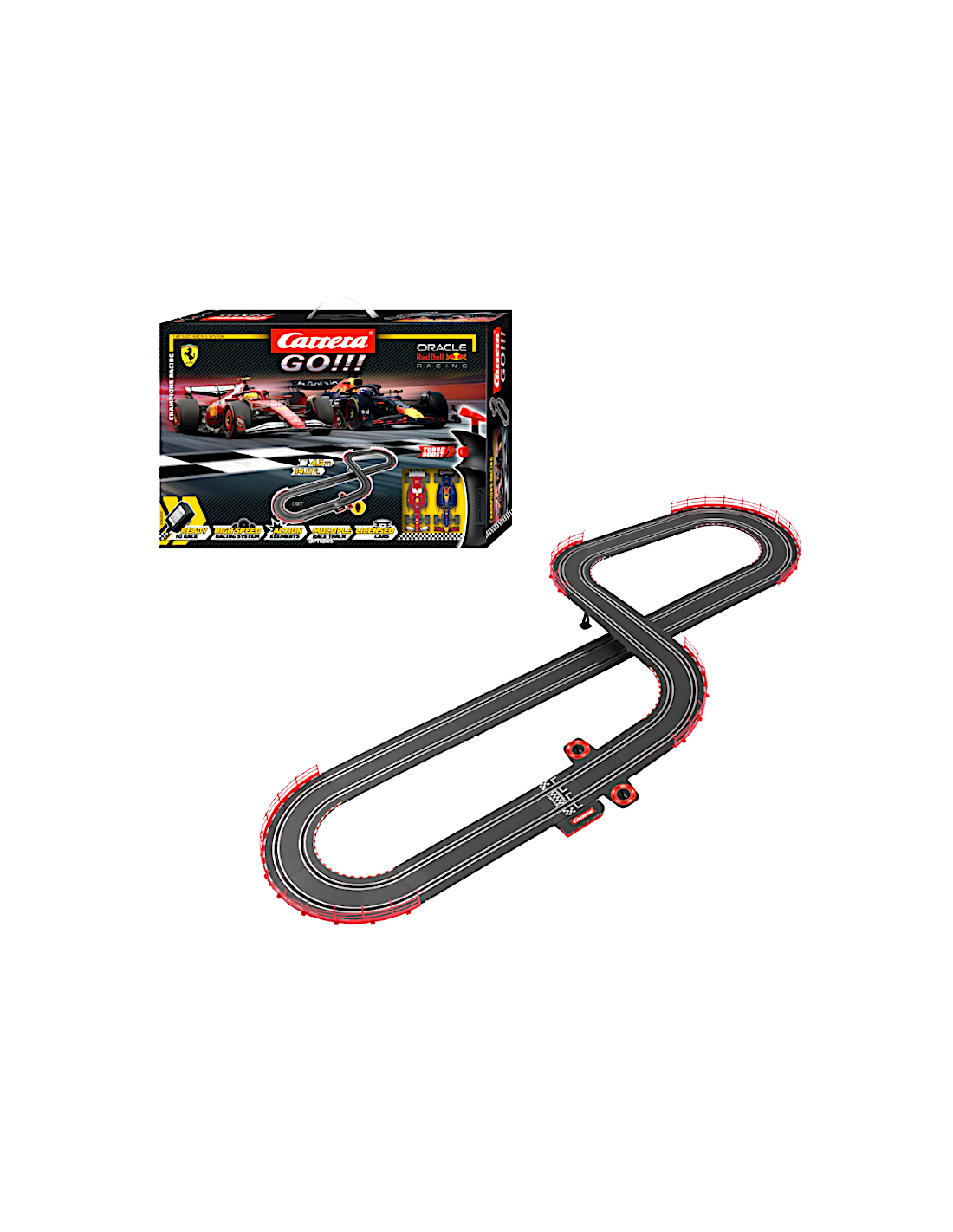 CARRERA GO 20062603 PISTA DA CORSA CHAMPION'S RACING