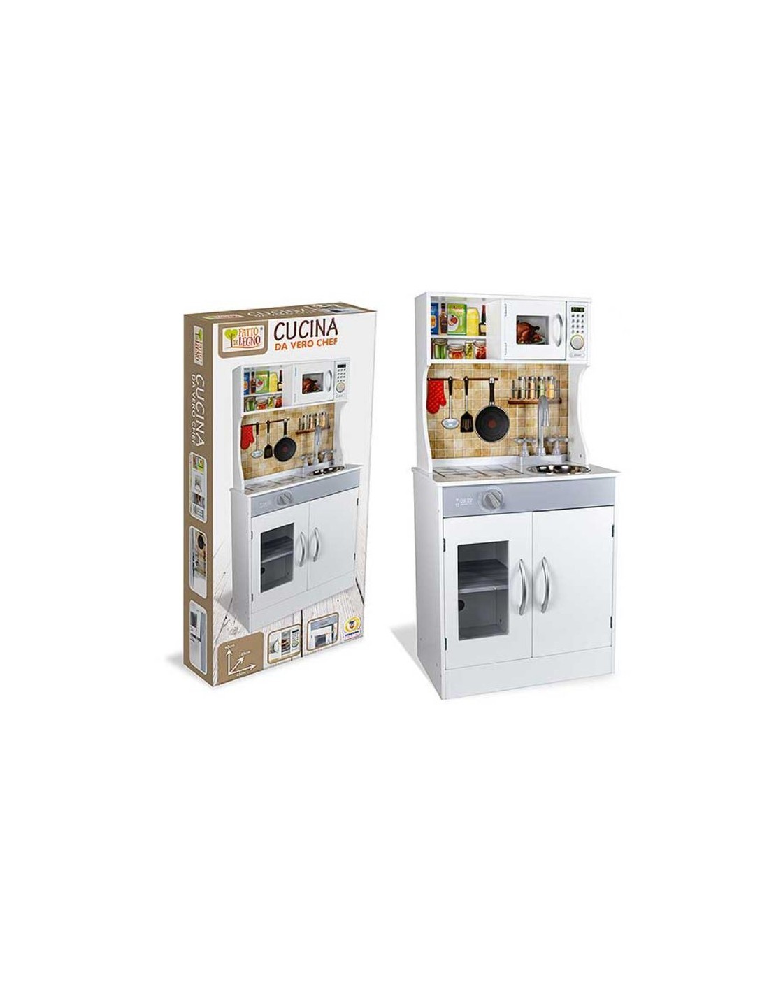 FATTO DI LEGNO 40619 CUCINA 90CM su TreG Ingrosso