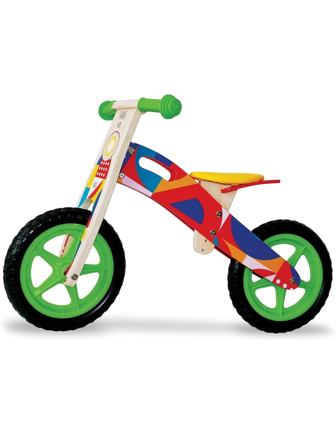 FATTO DI LEGNO 40594 BICICLETTA CAVALCABILE 83X36X57CM su TreG Ingr...