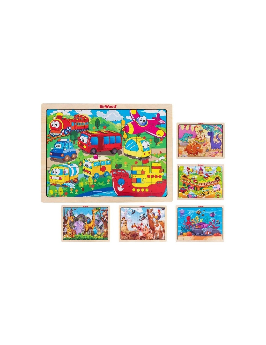 LEGNOLAND 40600 PUZZLE LEGNO 48PZ ASSORTITO su TreG Ingrosso
