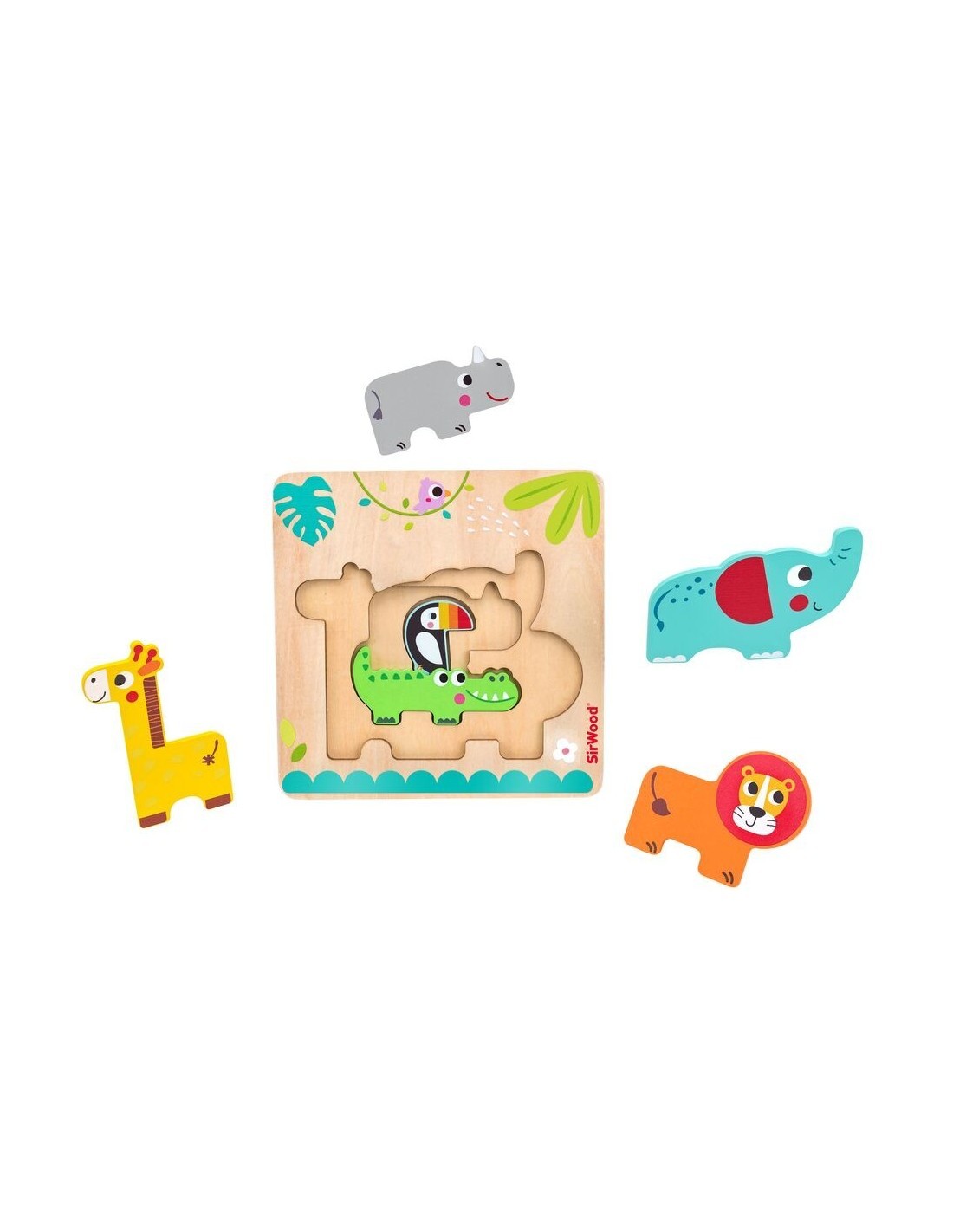 LEGNOLAND 39938 PUZZLE ANIMALI/MEZZI ASSORTITO su TreG Ingrosso