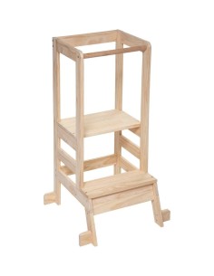 Torre di apprendimento montessoriana in legno 51x51x90cm 174249 2