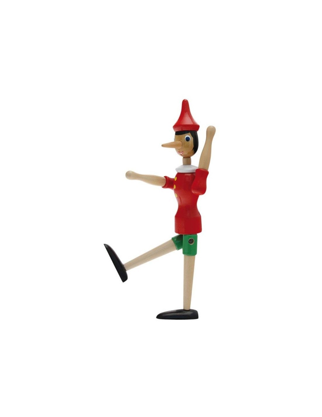 PINOCCHIO IN LEGNO 30CM, FATTO DI LEGNO, GIOCATTOLO EDUCATIVO