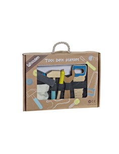 SET STRUMENTI LAVORO IN LEGNO, GIOCATTOLO EDUCATIVO, PER BAMBINI, 25 PEZZI