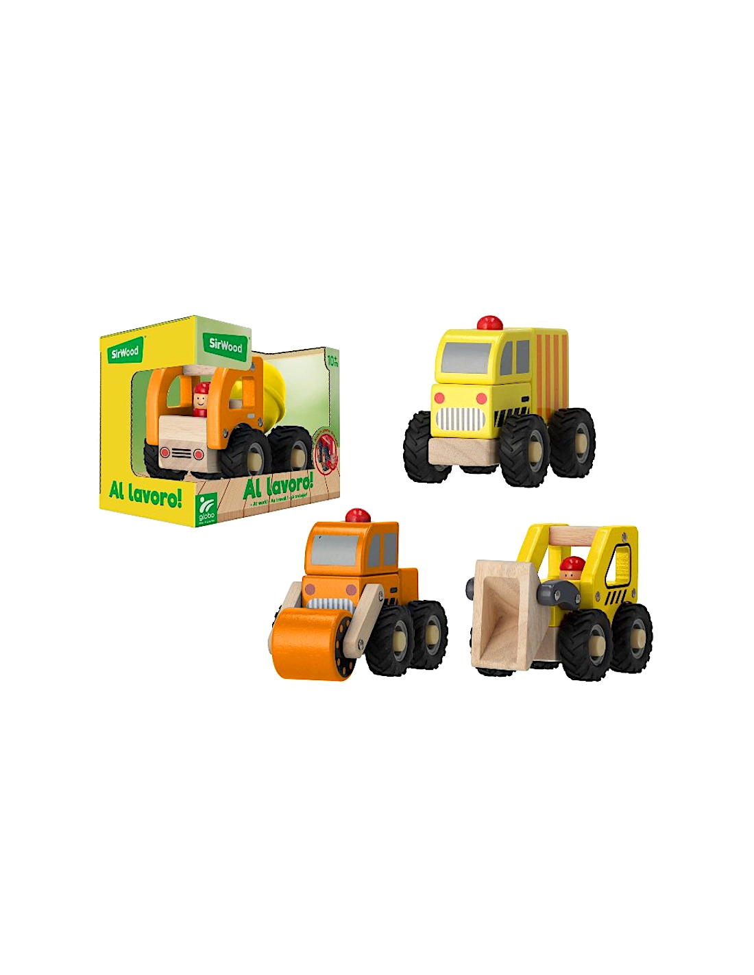 MEZZO LAVORO IN LEGNO, GIOCO EDUCATIVO, ASSORTITO